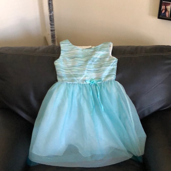 Rare Editions Other - Girls teal party dress